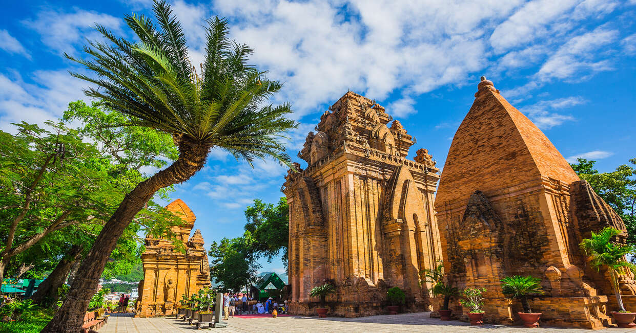 Cham temple in Vietnam