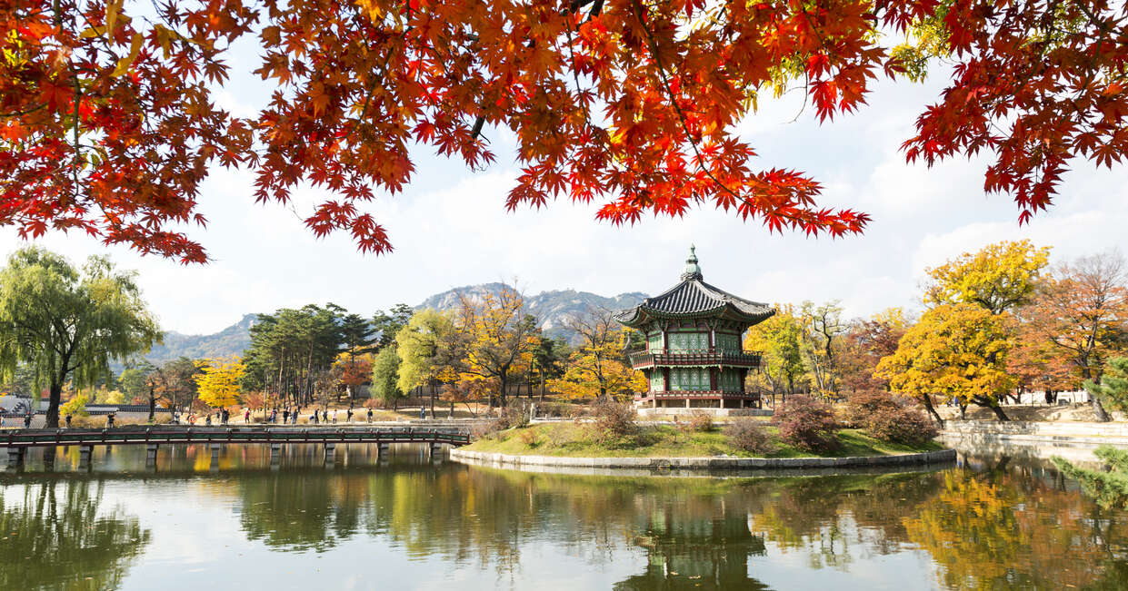 Gyeongbokgung Palace in Seoul, South Korea