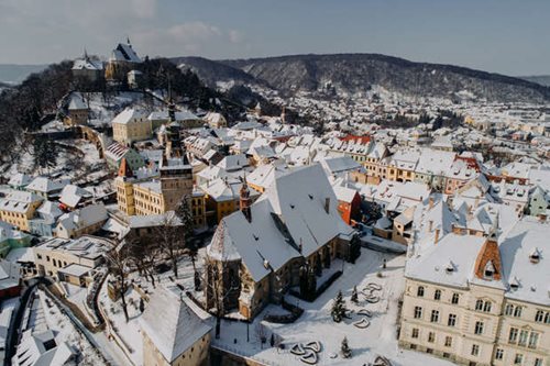 Sighisoara in winter