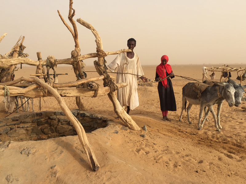 Sudan Simon Grove waterhole