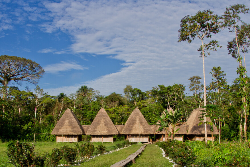 Exterior view of the Napo Cultural Centre